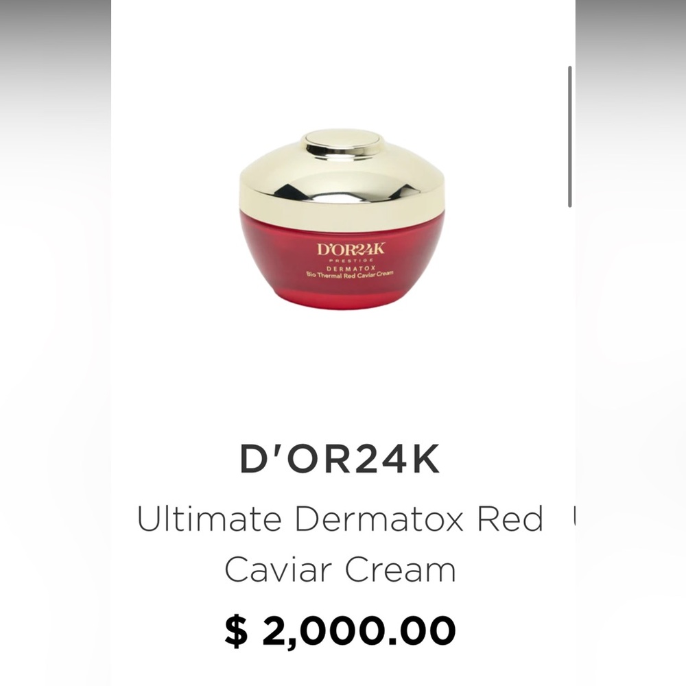 Ultimate Dermatox Red Caviar Cream